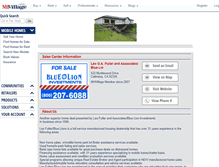 Tablet Screenshot of bluelion.mhvillage.com