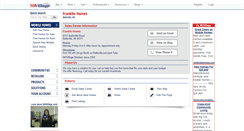 Desktop Screenshot of franklinhomes.mhvillage.com