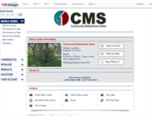 Tablet Screenshot of cmshomes.mhvillage.com